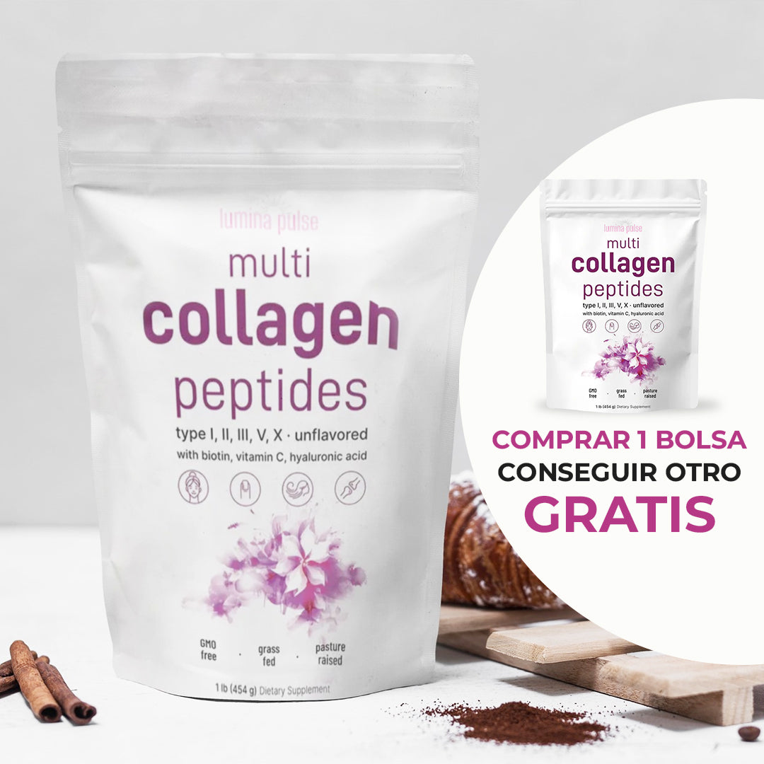 LuminaPulse™ Mezcla de proteínas antienvejecimiento 14 en 1 de colágeno